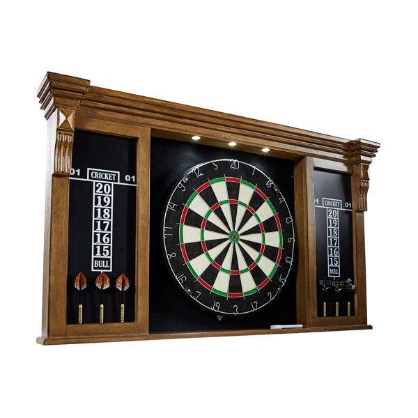 Barrington Billiards Company Woodhaven Premium Bristle Dartboard and